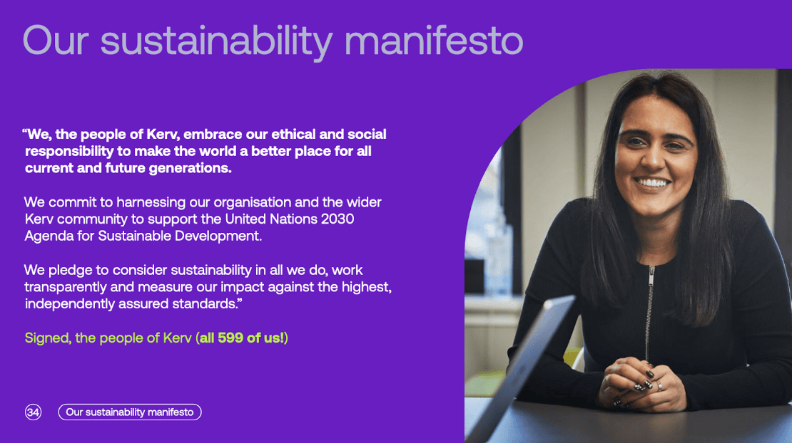 Sustainability Manifesto